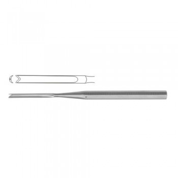 Ballenger Septum Gouge Stainless Steel, 15 cm - 6" Blade Width 6.0 mm